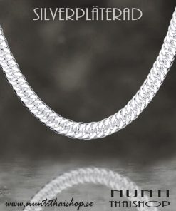 Halsband silverpläterade